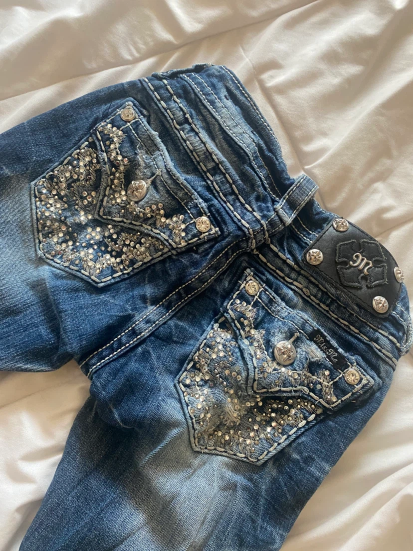 Miss Me "Signature" Boot Jeans Size 23 - photo 2