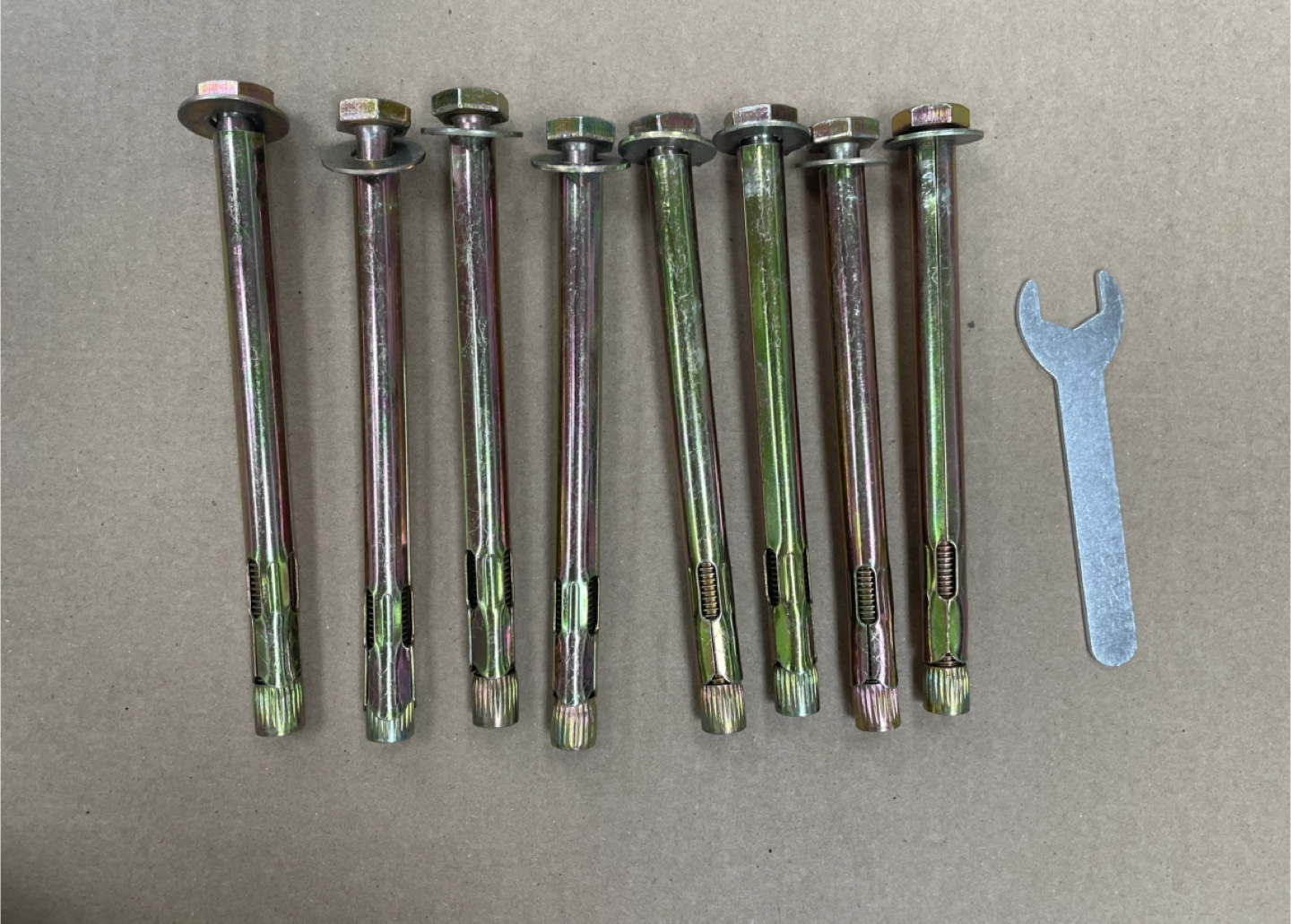 M METERXITY 8-Pack Expansion Bolts M10x150mm - photo 3