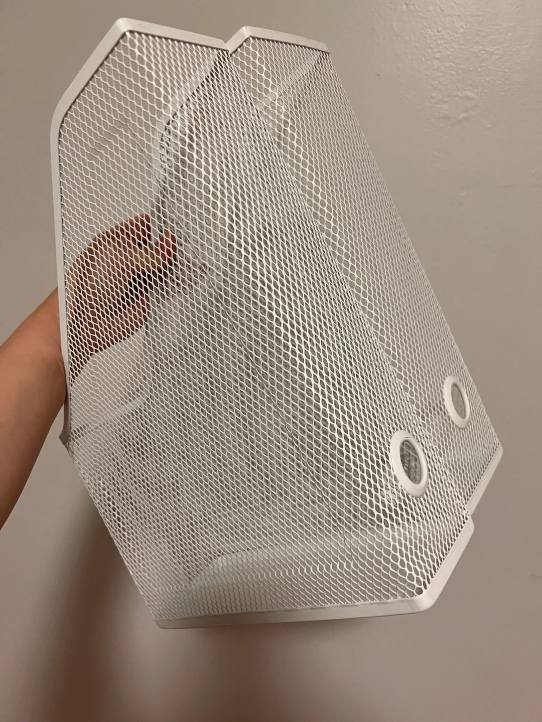 White magazine Holders(Set of 2)