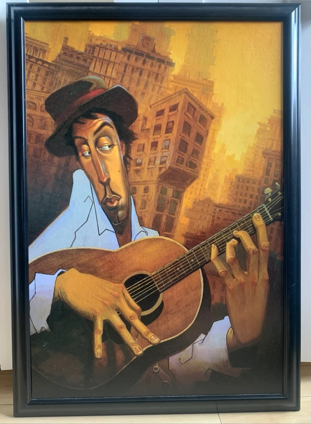 Large Wall Art -EL GUITARRISTA by JUSTIN BUA - photo 2