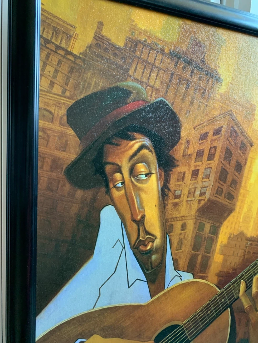 Large Wall Art -EL GUITARRISTA by JUSTIN BUA - photo 3