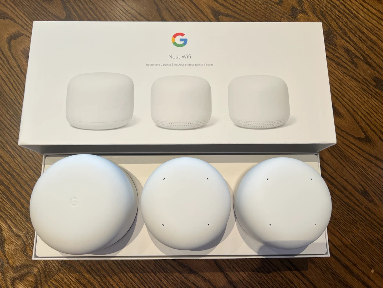 Google Nest Wifi Router and 2 points - photo 3