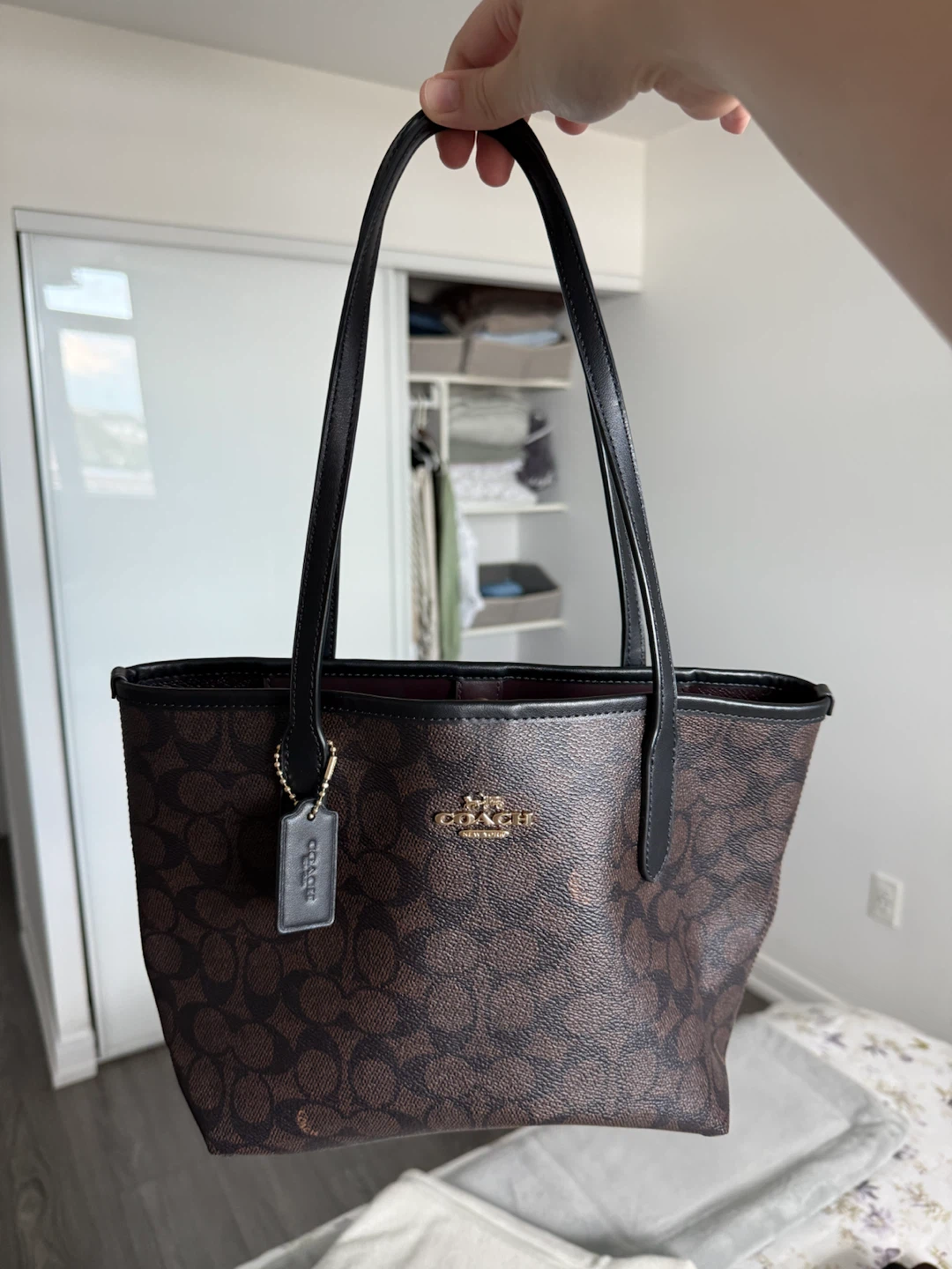 COACH City Tote Bag Mini