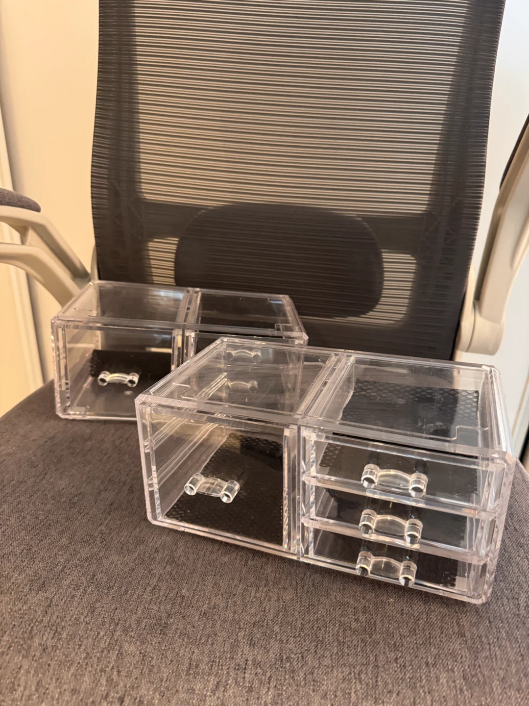 Clear Acrylic Organizers - set of 2
