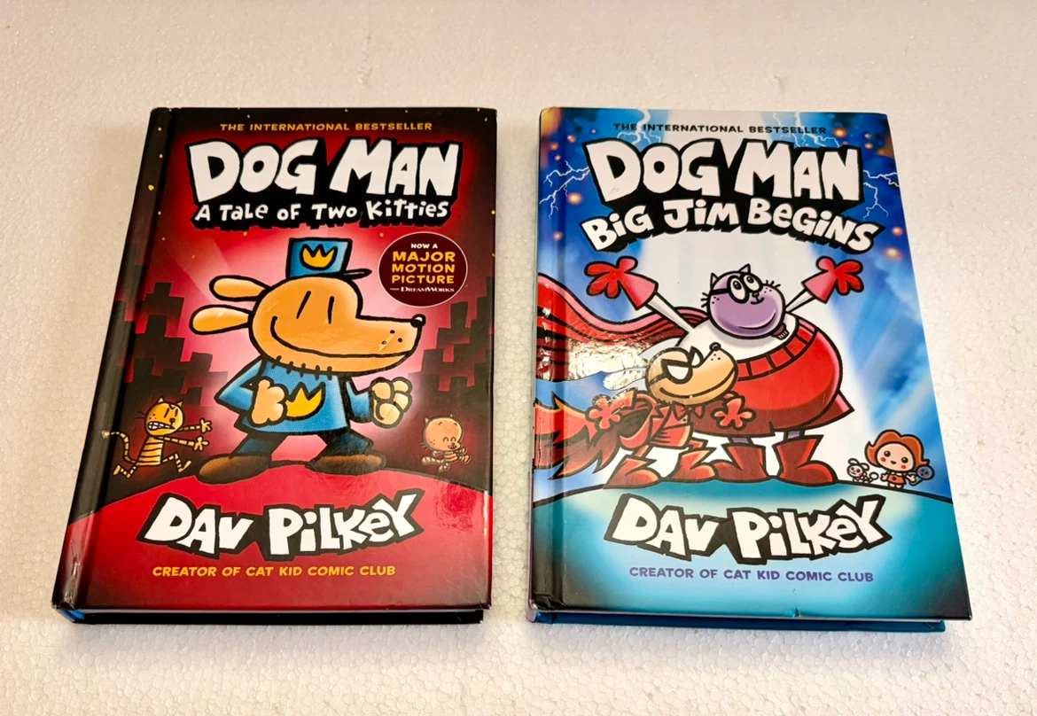 2 DOGMAN Books Excellent Condition
