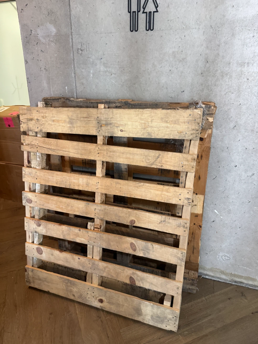 2 Wooden Shipping Pallets