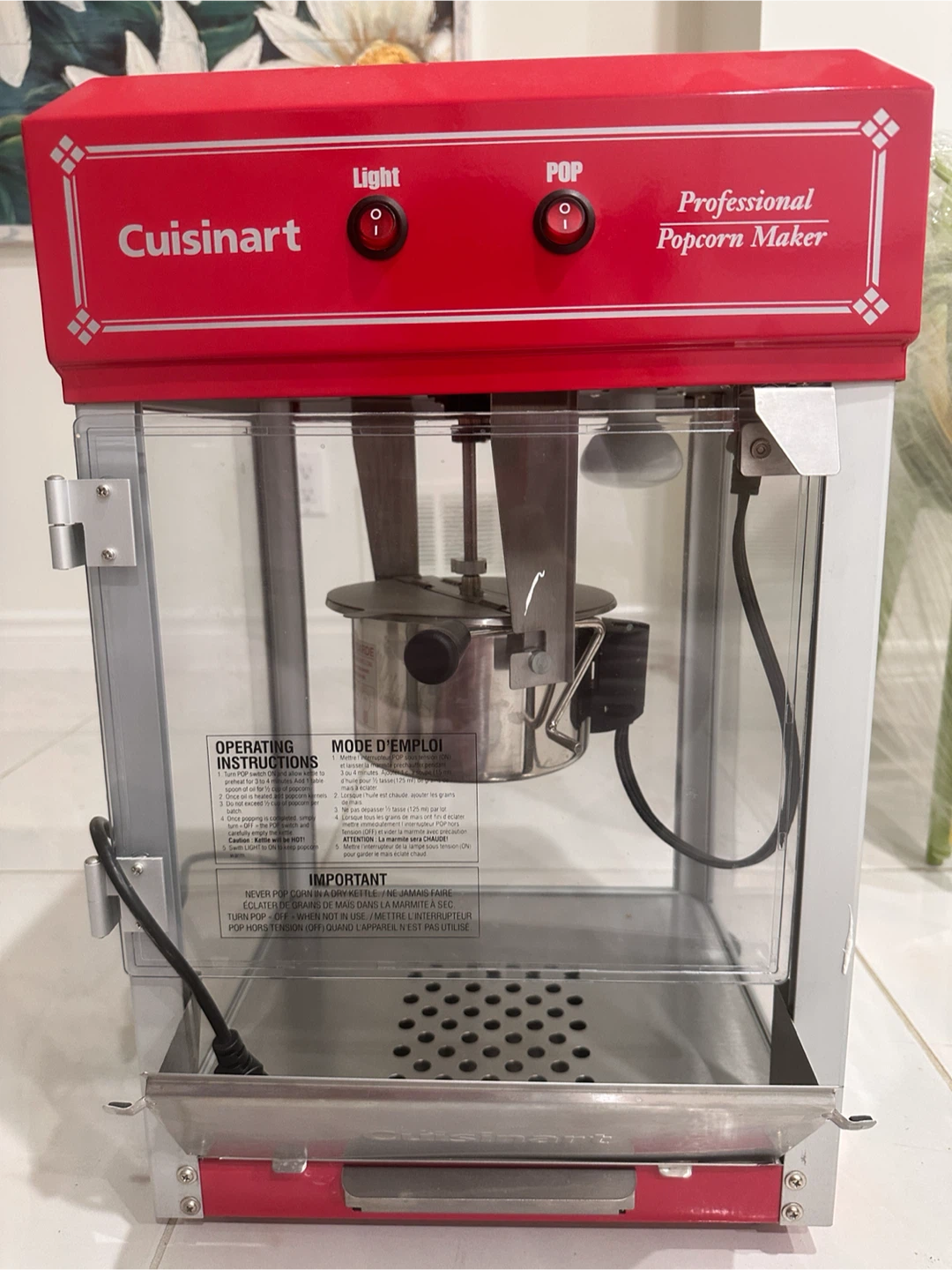 Cuisinart Professional Popcorn Maker CPM-30C