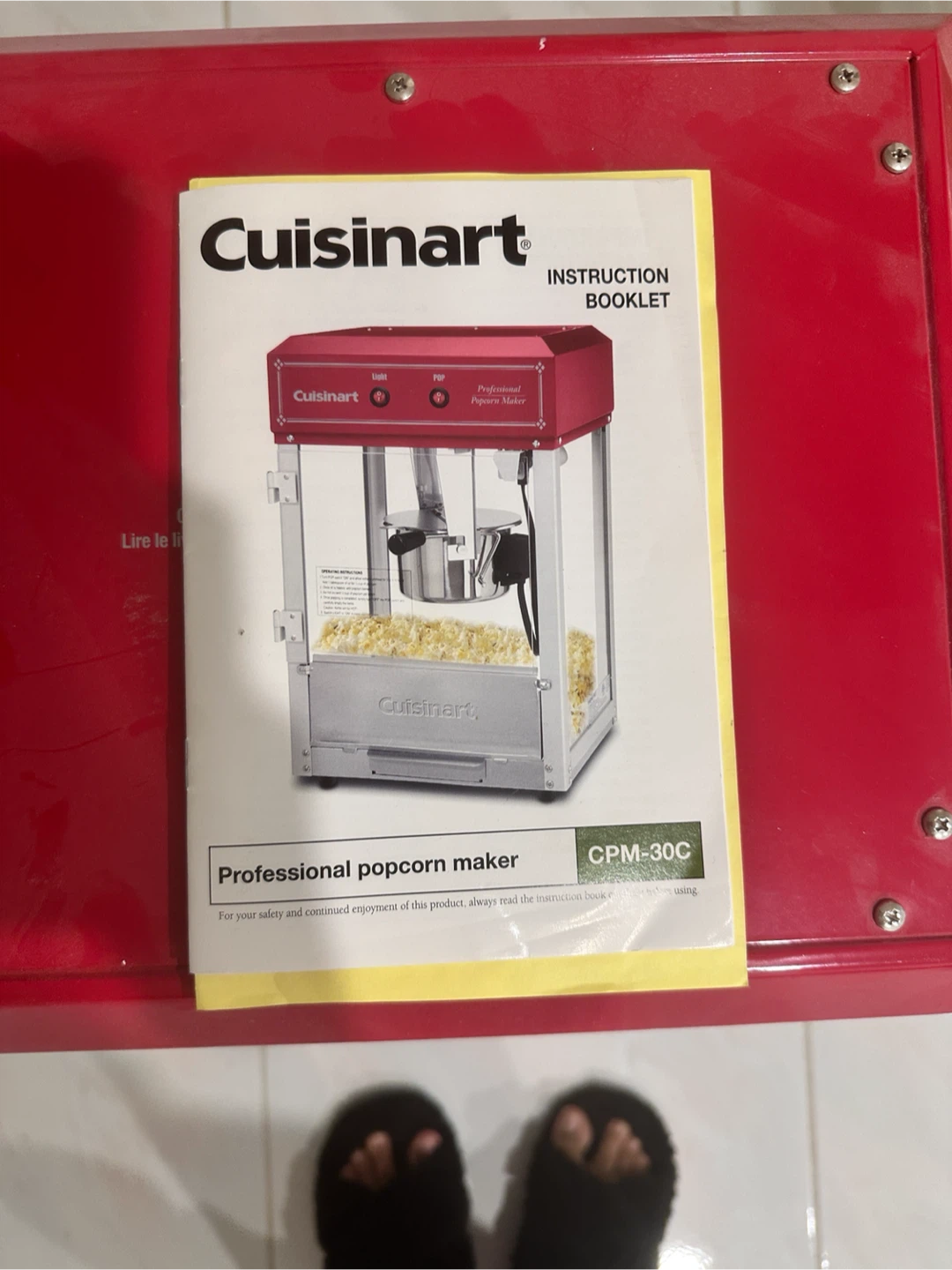 Cuisinart Professional Popcorn Maker CPM-30C - photo 3