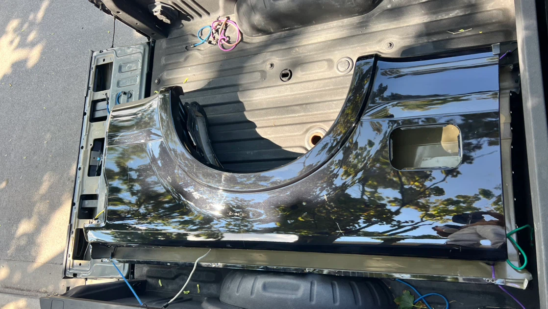 F250 Bed Shell Black OEM Replacement Panel