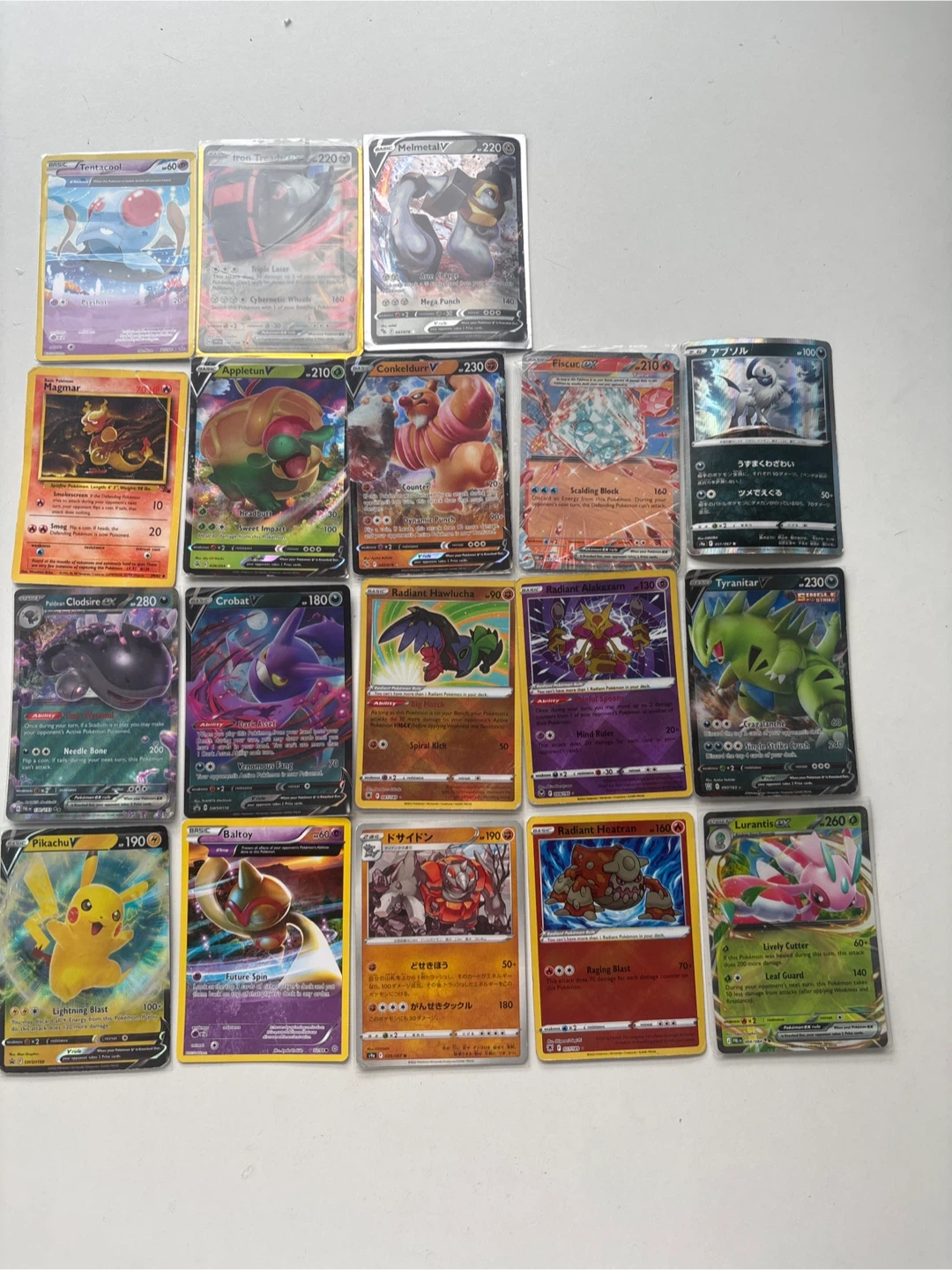 $2 each Assorted Pokémon Trading Cards