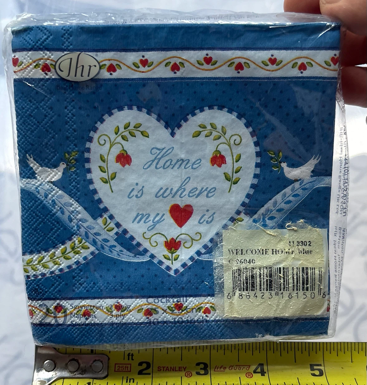 IHR Ideal Home Range "Welcome Home" Cocktail Napkins - photo 3