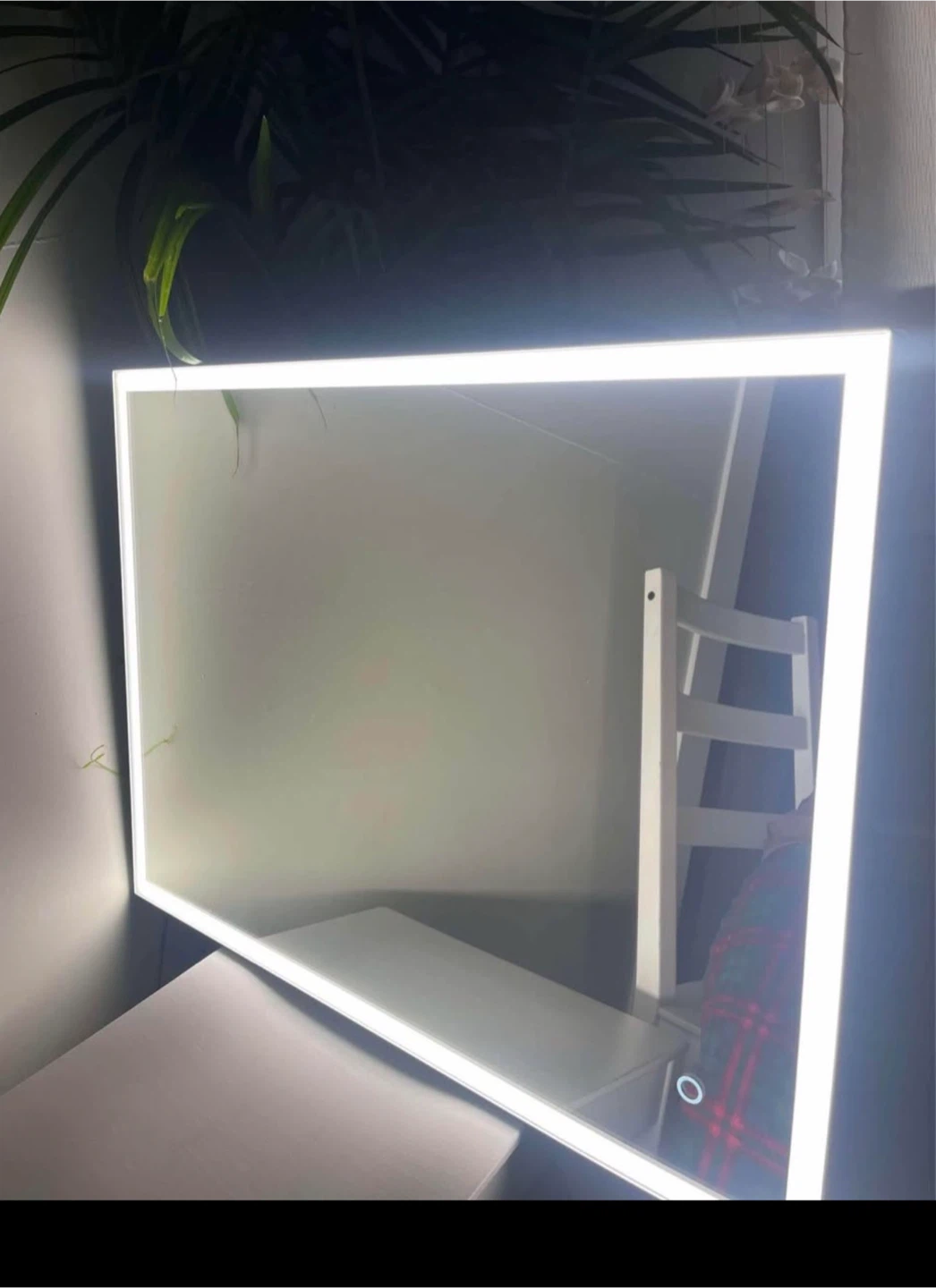 Lighted Makeup Mirror with Stand