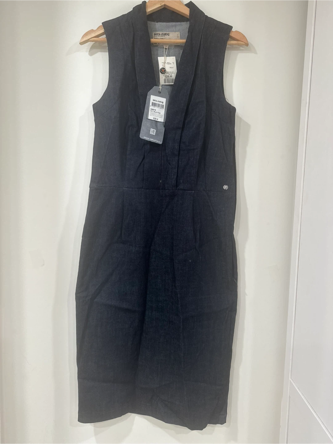 Garcia Jeans Dark Denim Dress - Size M - photo 4