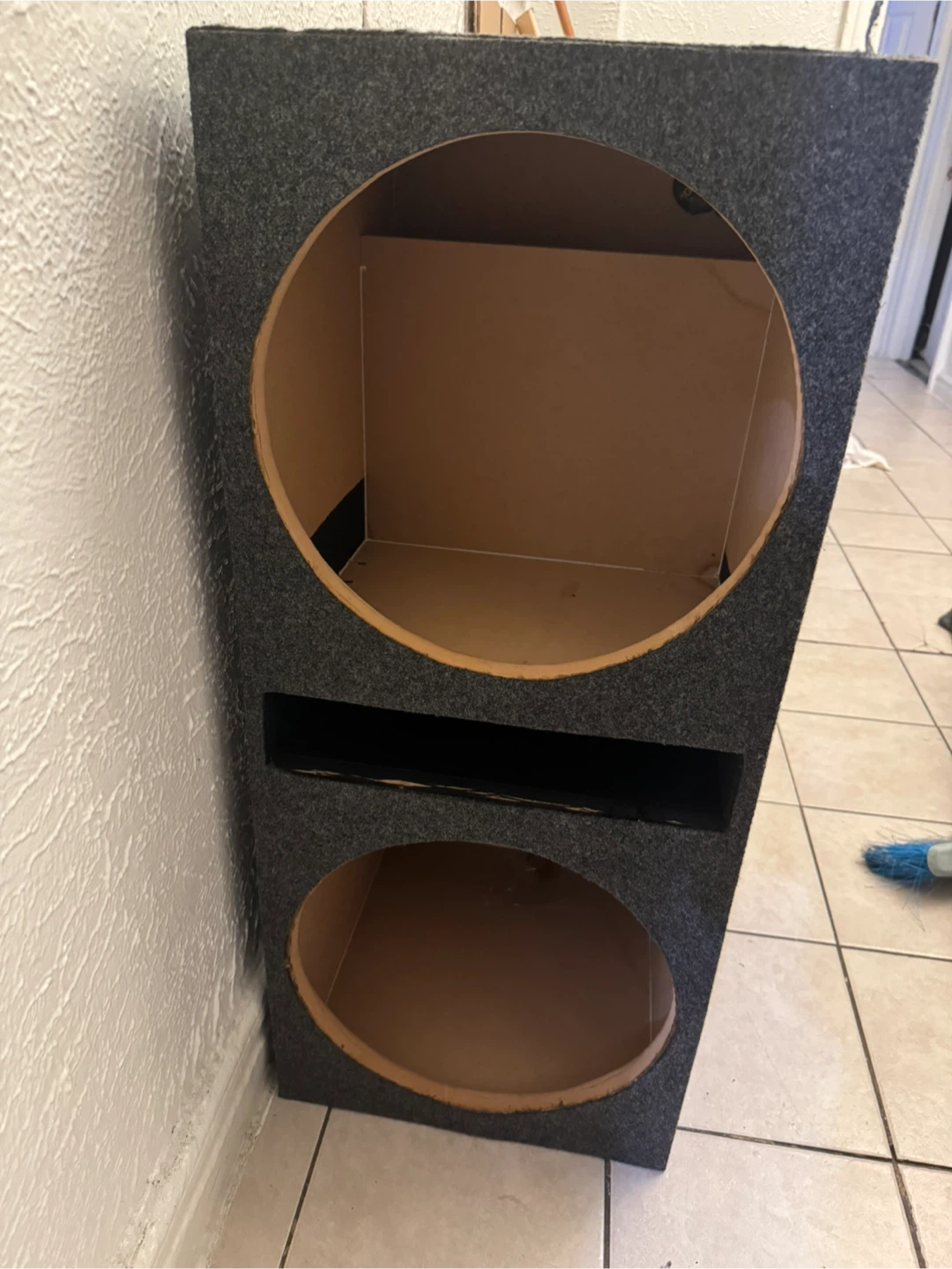 Dual 12-inch Speaker Subwoofer Box
