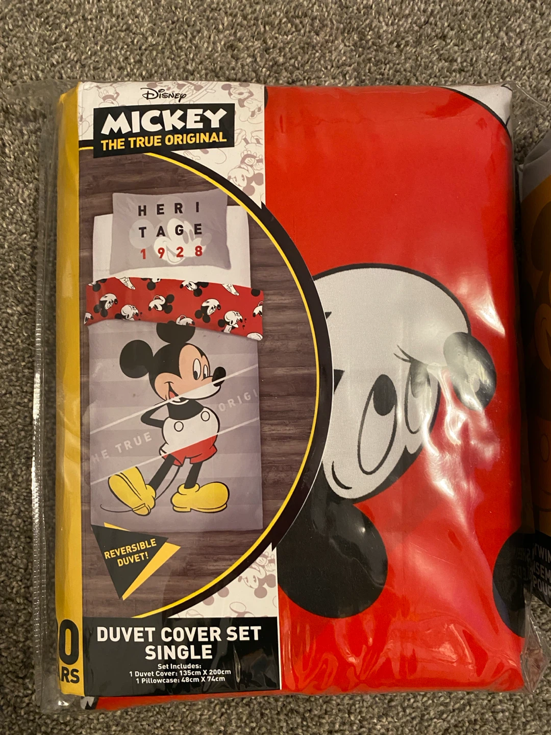 Mickey Mouse Duvet Cover & Twin Sheet Set - photo 4