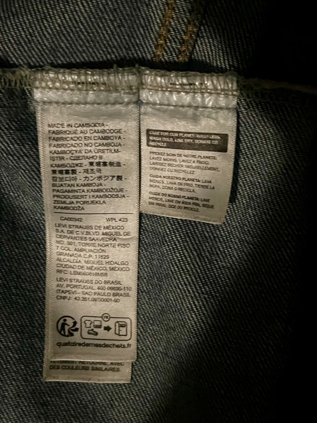 Levi Strauss & Co. Denim Jacket Size M - photo 4