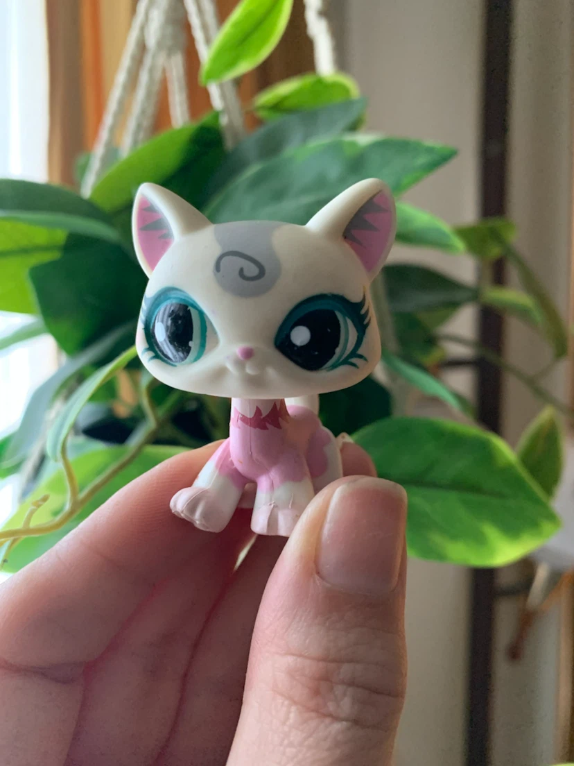 Vintage Littlest Pet Shop Cat Destiny Cat - 1699 RARE - photo 3