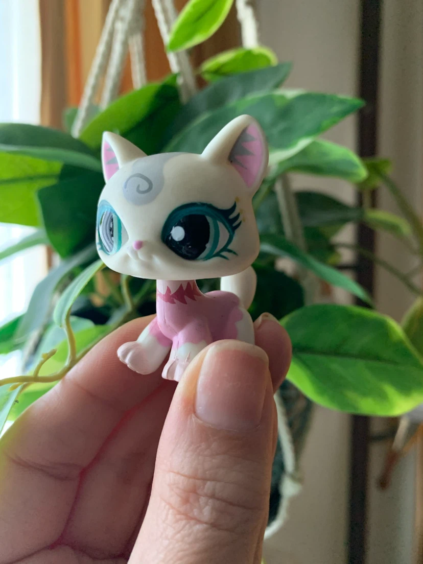 Vintage Littlest Pet Shop Cat Destiny Cat - 1699 RARE - photo 5