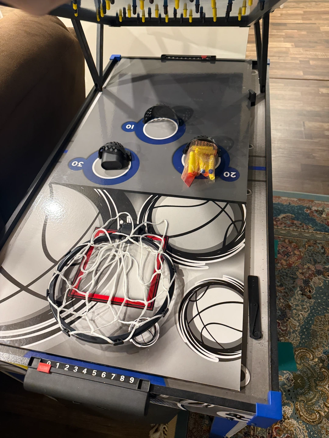 Multi-Game Table with Basketball, Hockey, and Soccer - photo 2
