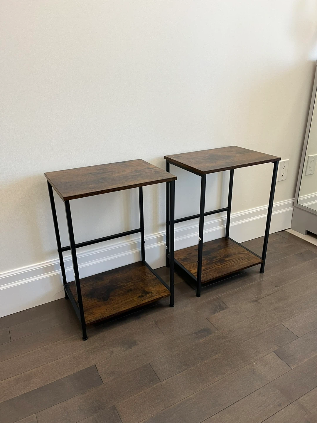 New Set of Brown End Tables