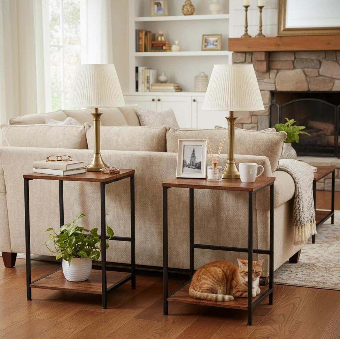 New Set of Brown End Tables - photo 5