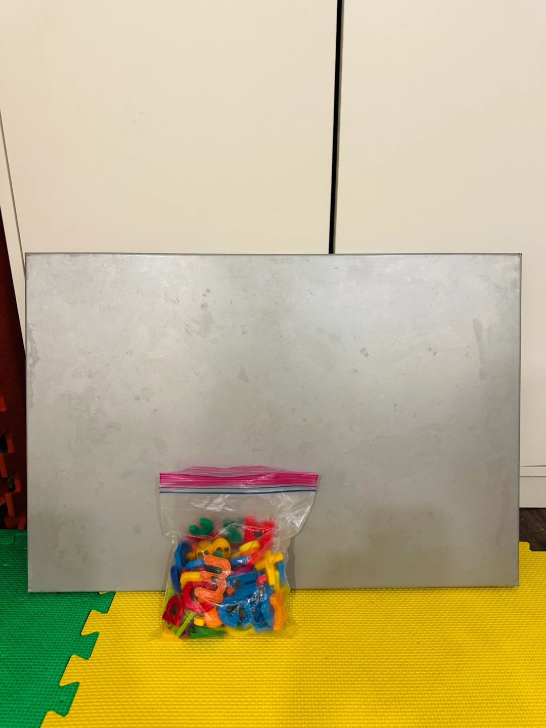 Magnetic Letters and Numbers Board