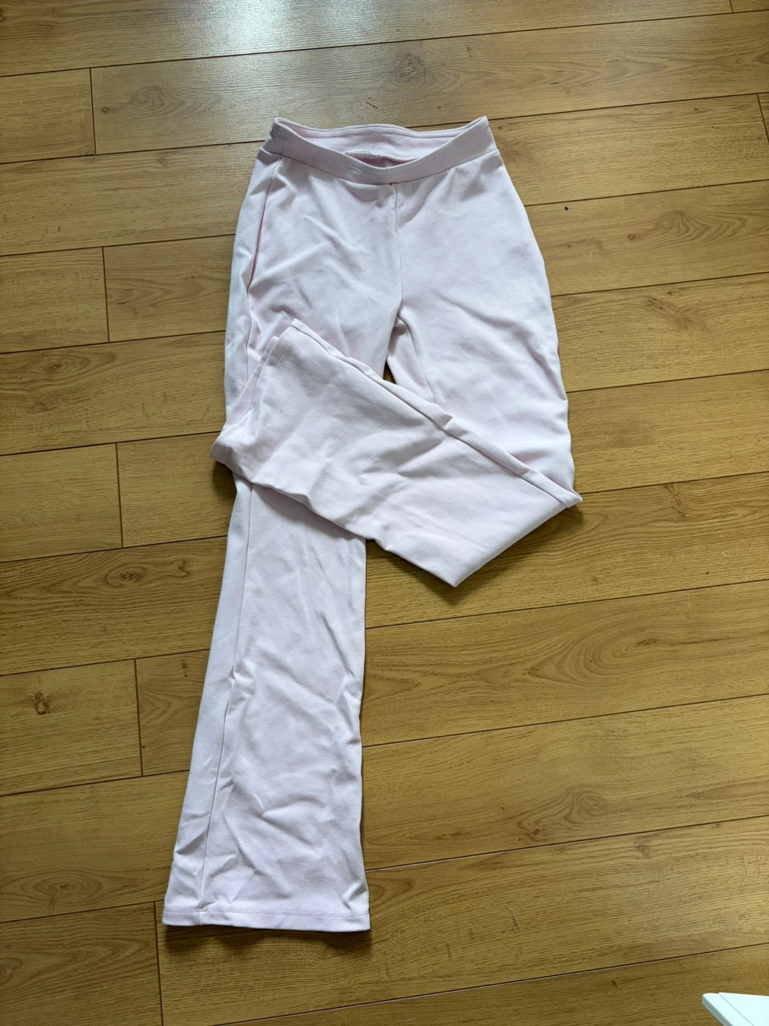 Pink Bell Bottom Pants