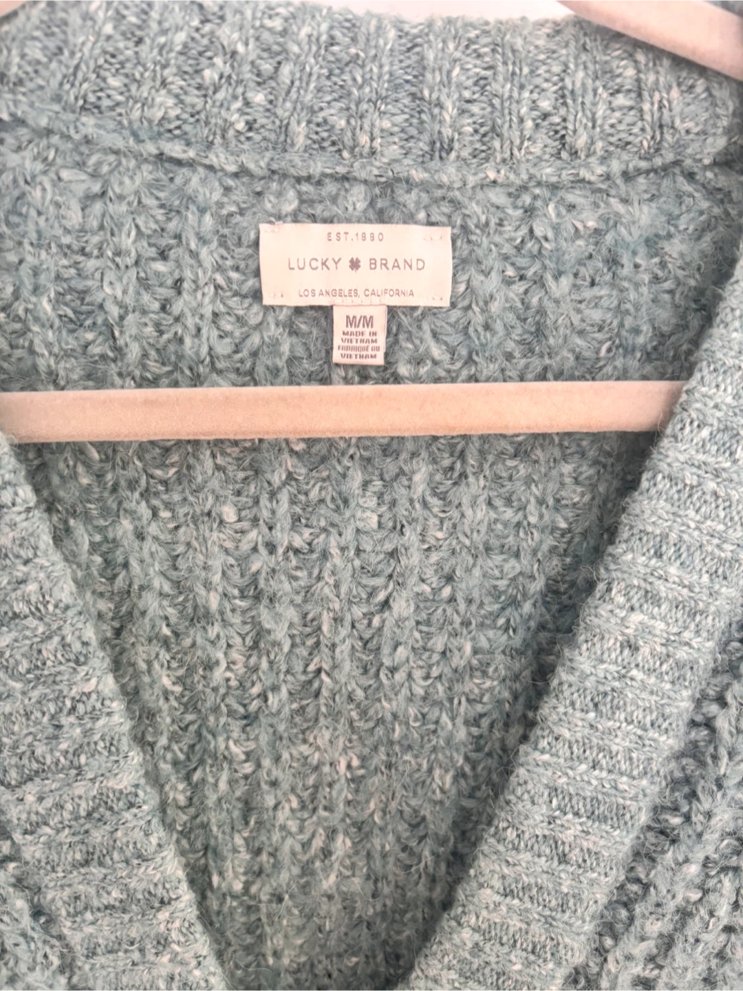 Lucky Brand Light Blue Knit Cardigan - photo 2