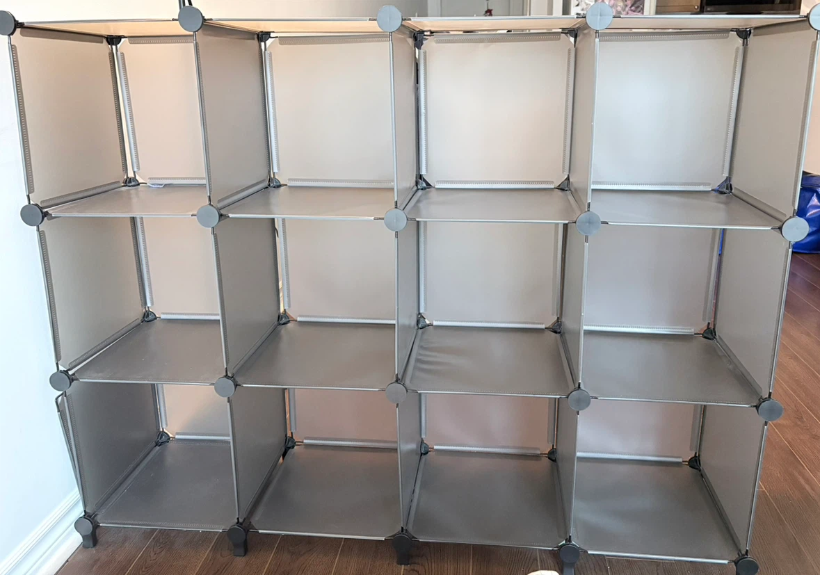 12 cube Modular Cube Storage Organizer