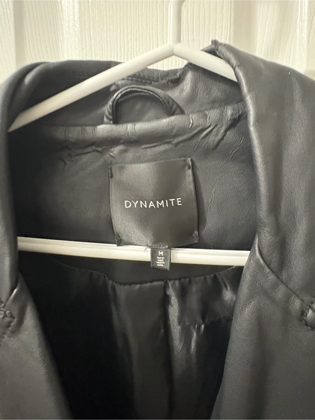 Dynamite Faux Leather Moto Jacket - photo 2