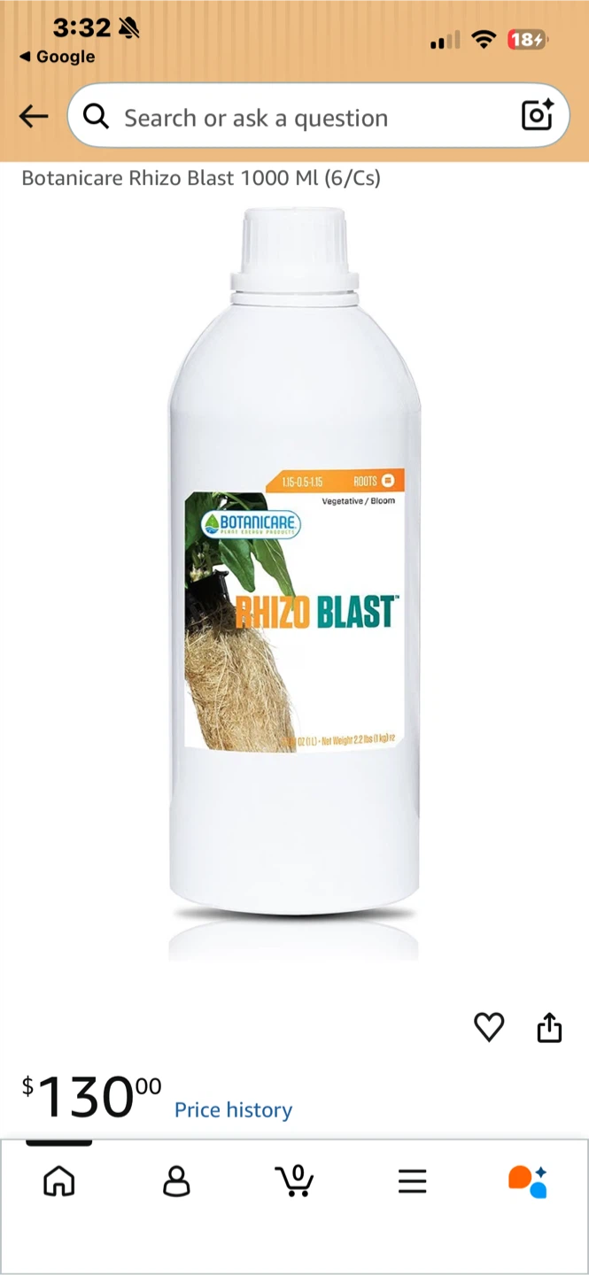 Botanicare Rhizo Blast 1000 Ml