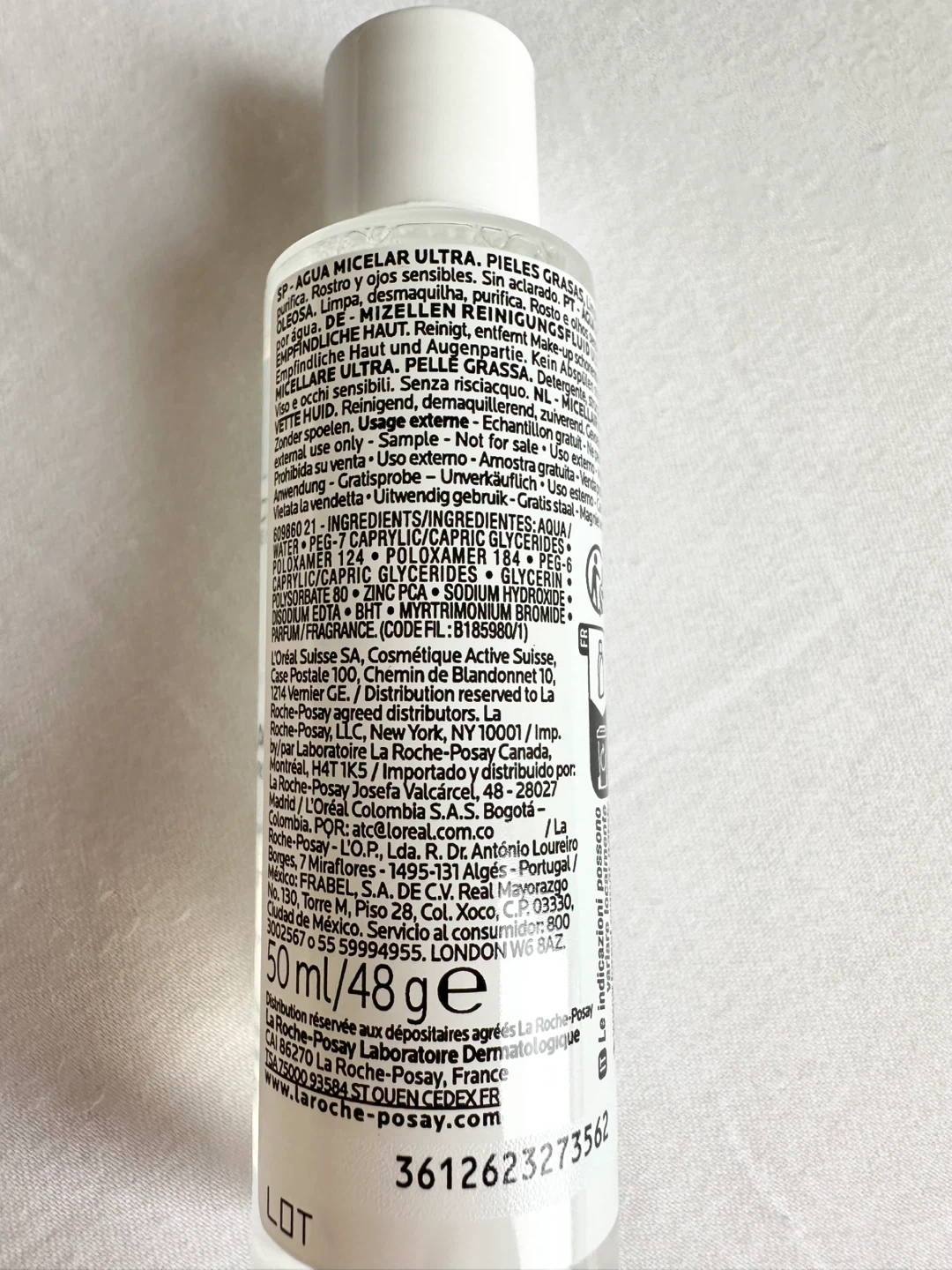 🆕 La Roche-Posay Effaclar Micellar Water 50ml - photo 4
