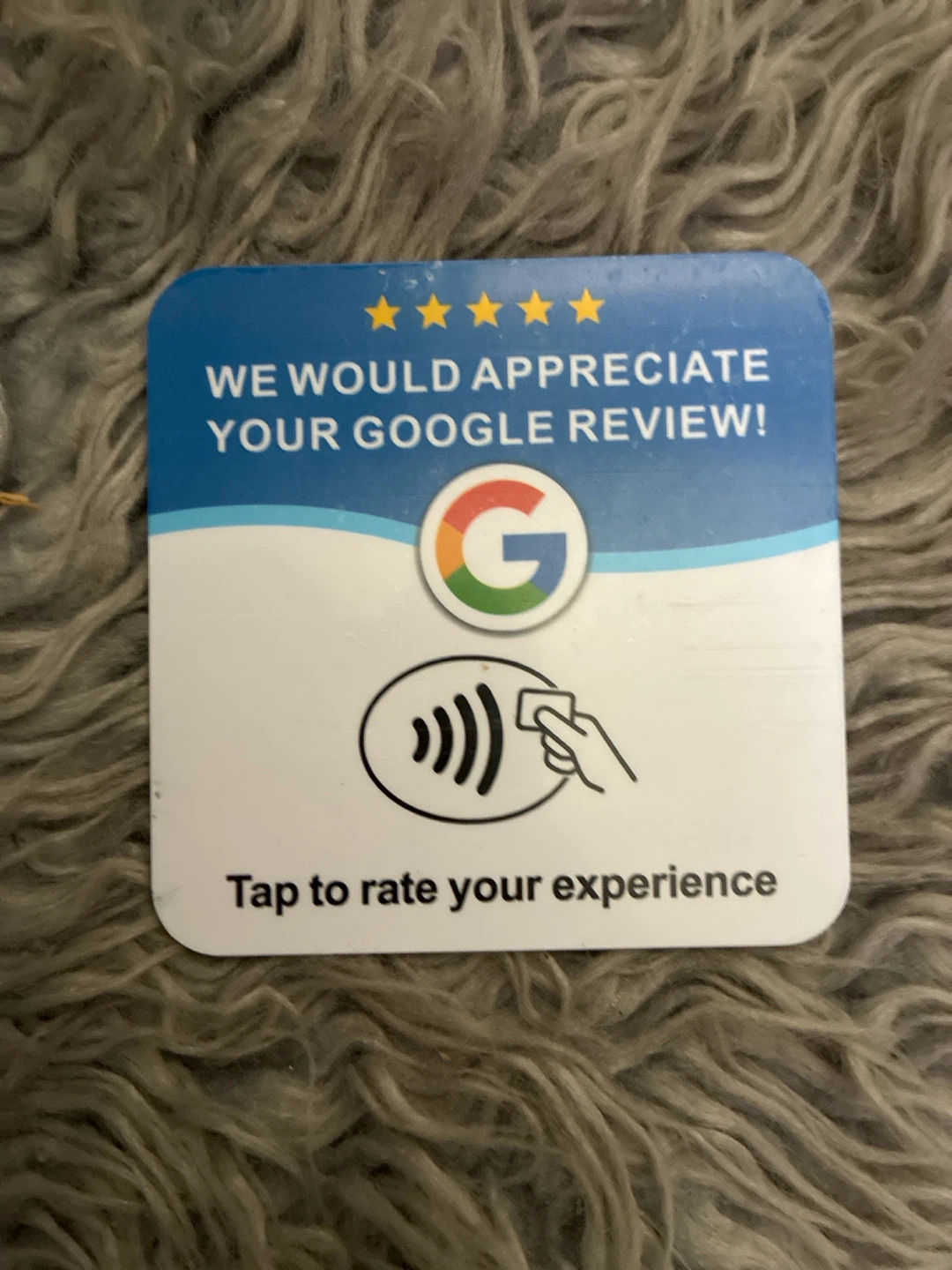 Google Review Tap Cards