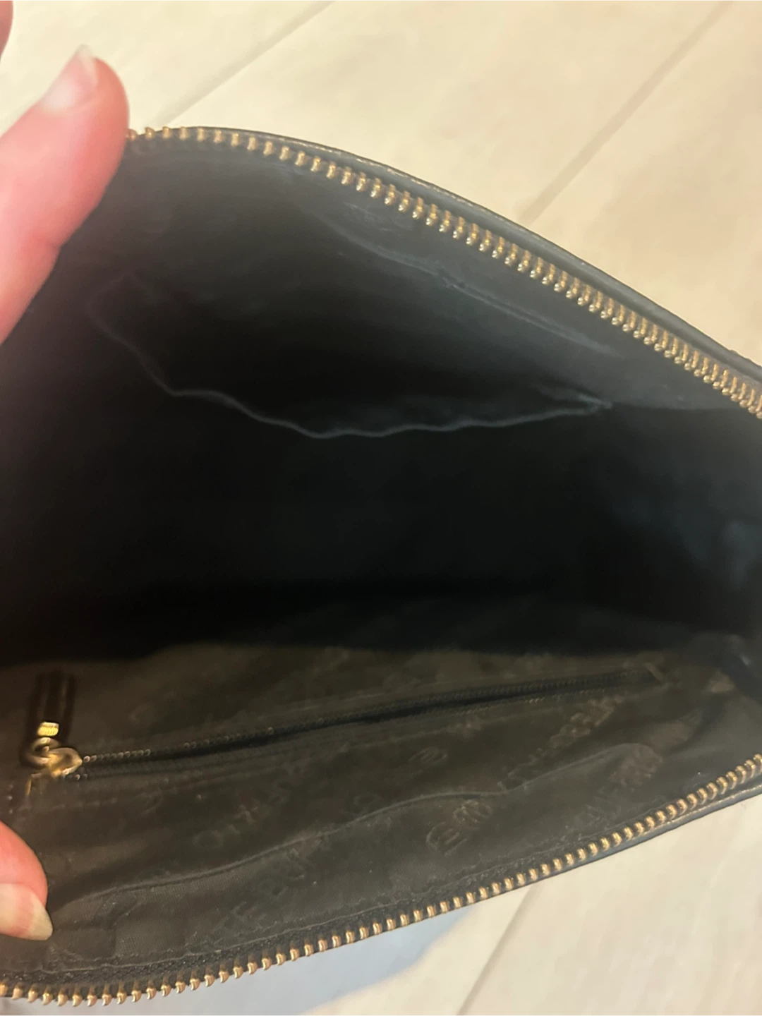 Black Leather Top Handle Bag - photo 2