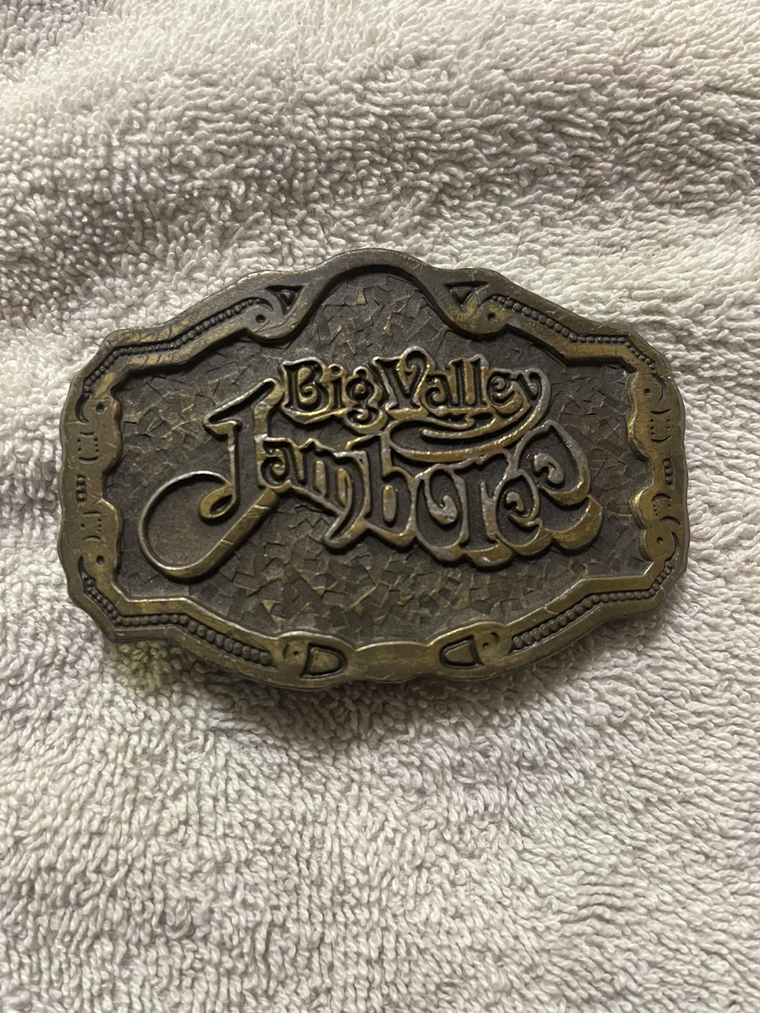 Big Valley Jamboree Belt Buckle