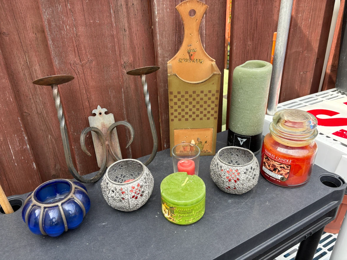 Yankee Candle & Assorted Candle Holders