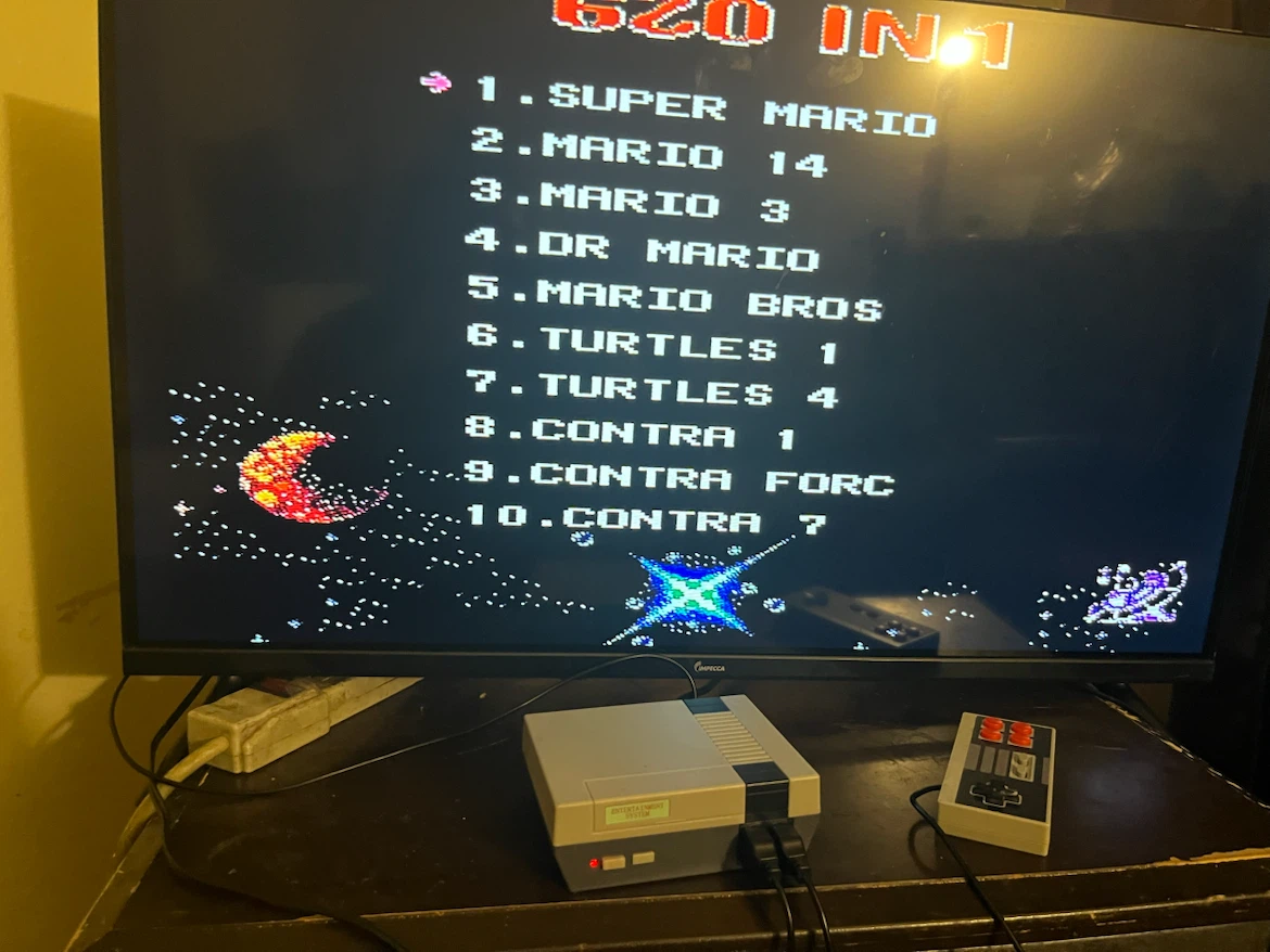 620 in 1 Retro Mini Game Console - photo 2