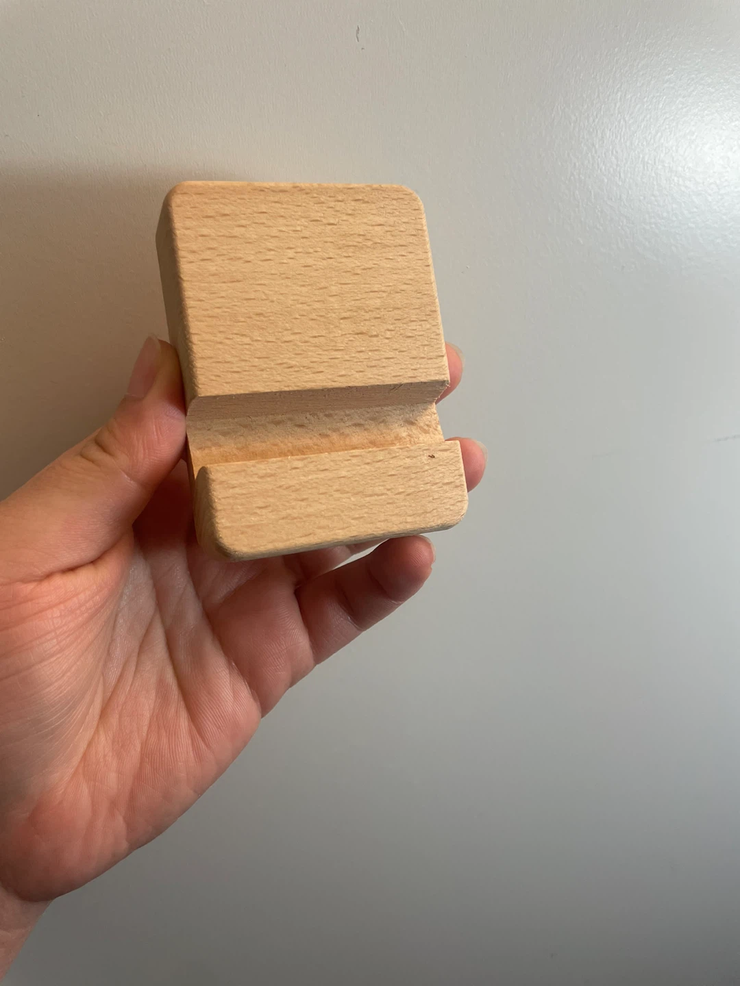 Wooden Phone Stand
