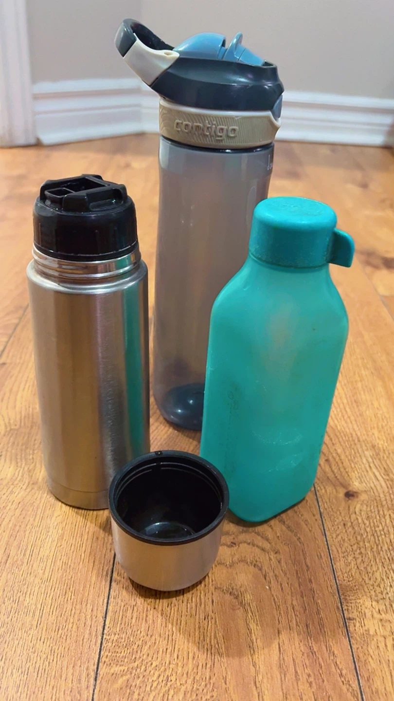 Contigo Water Bottle and Stainless Steel Bottle
