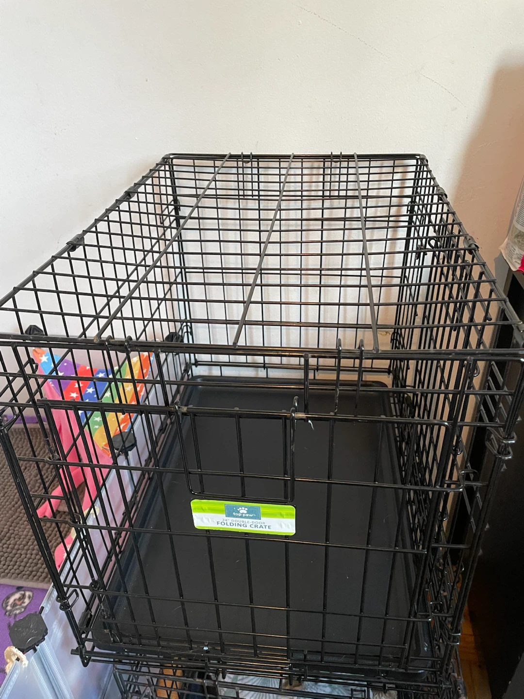 24” Double Door Dog Crate
