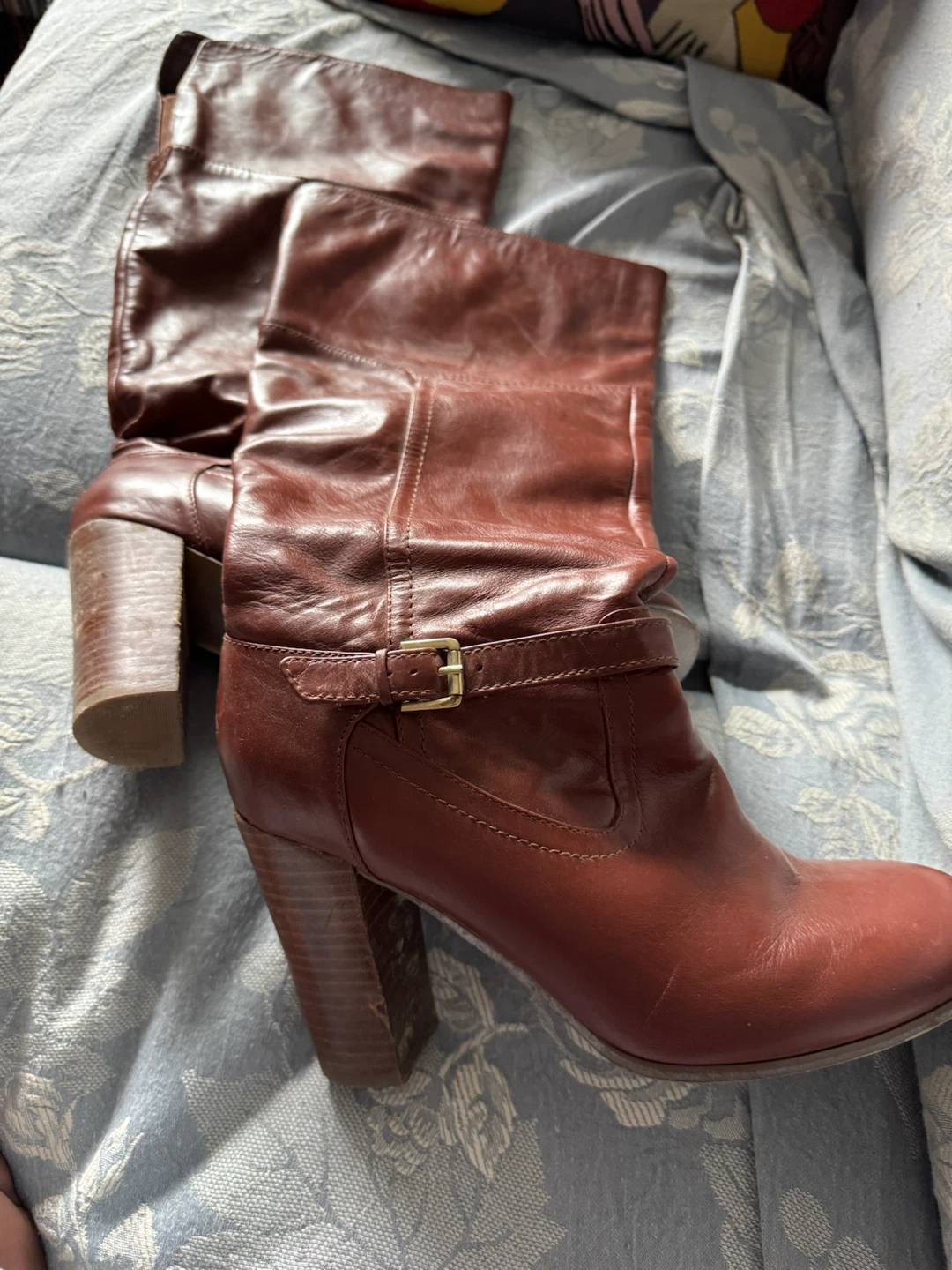 leather boots