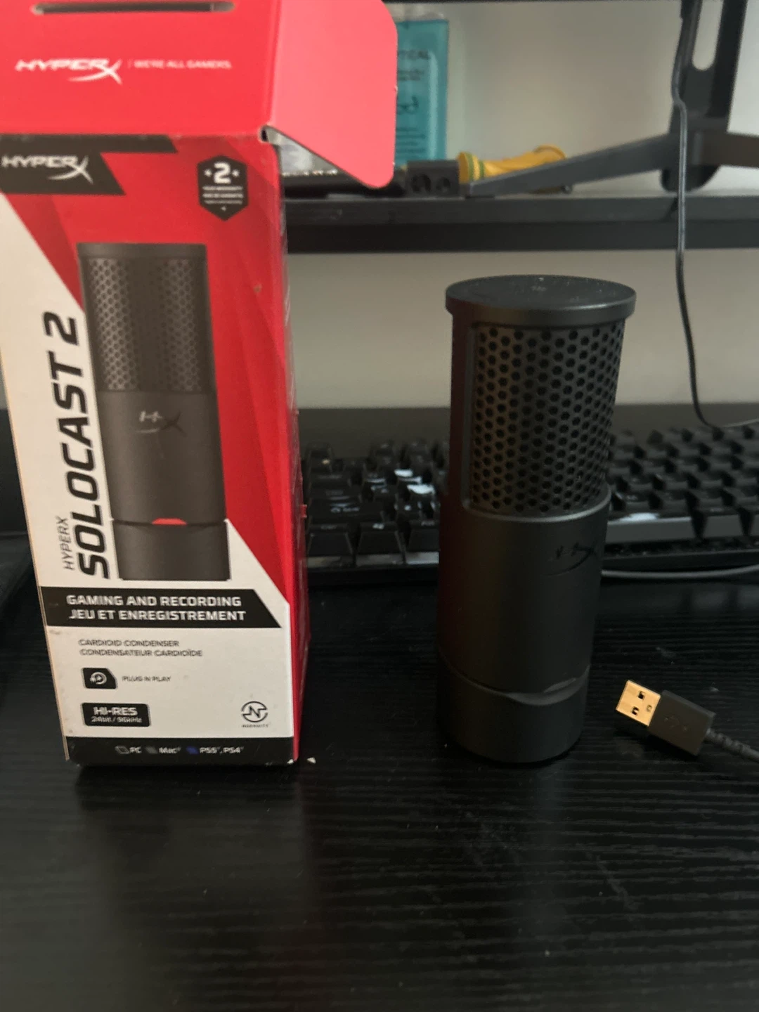HyperX SoloCast 2 Gaming and Recording Microphone