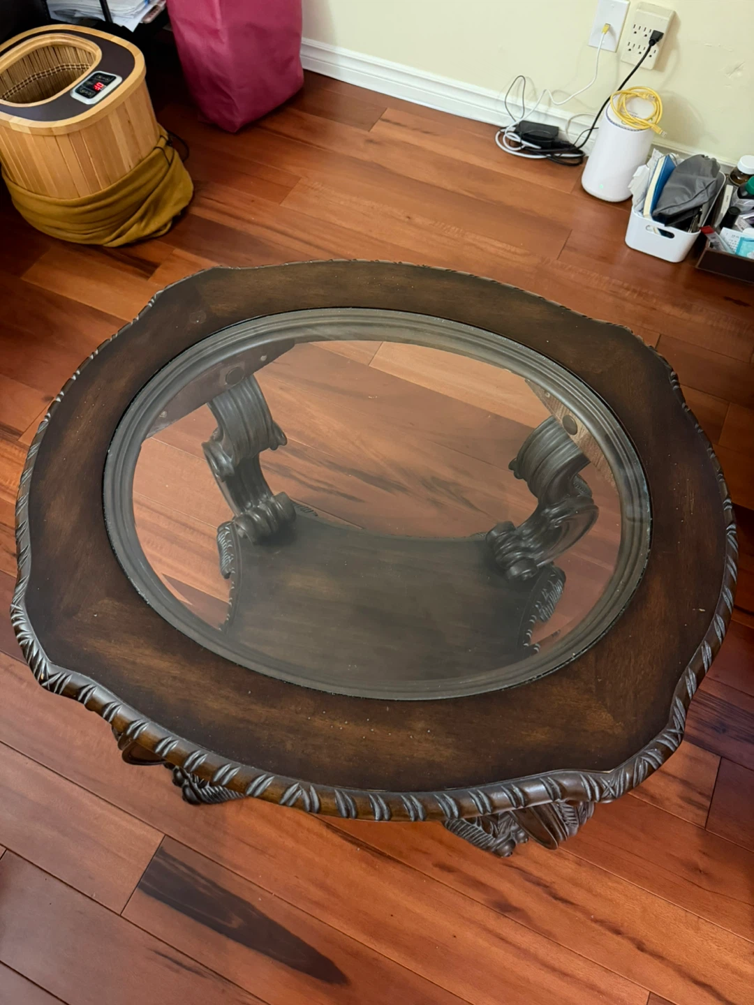 Antique side table - photo 3