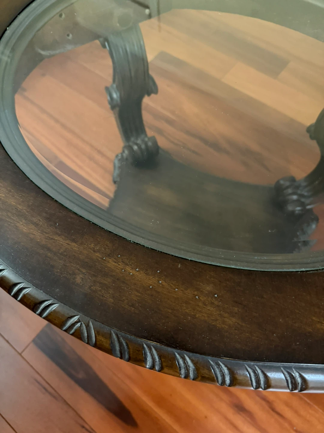 Antique side table - photo 4