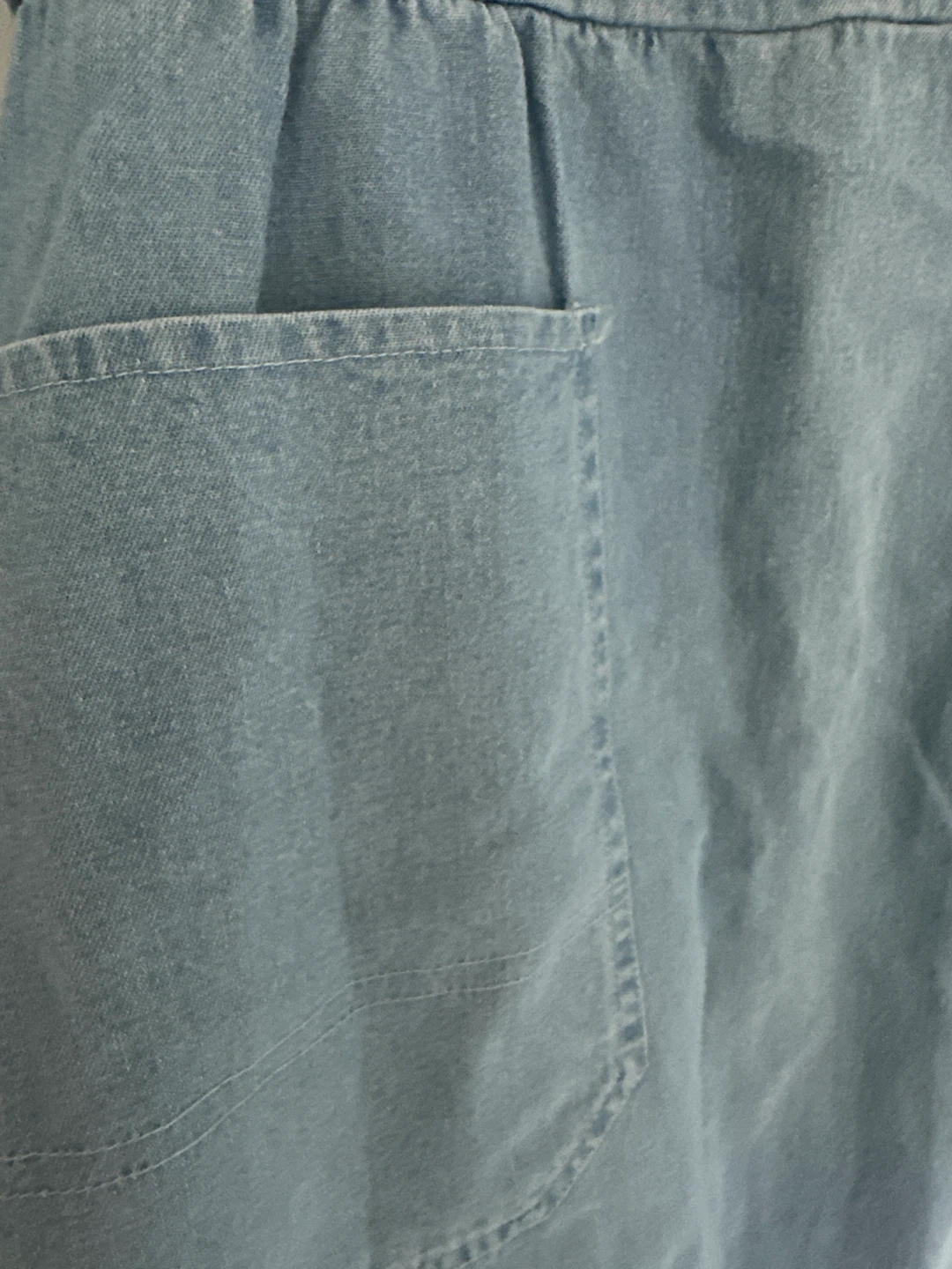 Stylish Denim Dress and Pants Set - one piece - photo 4