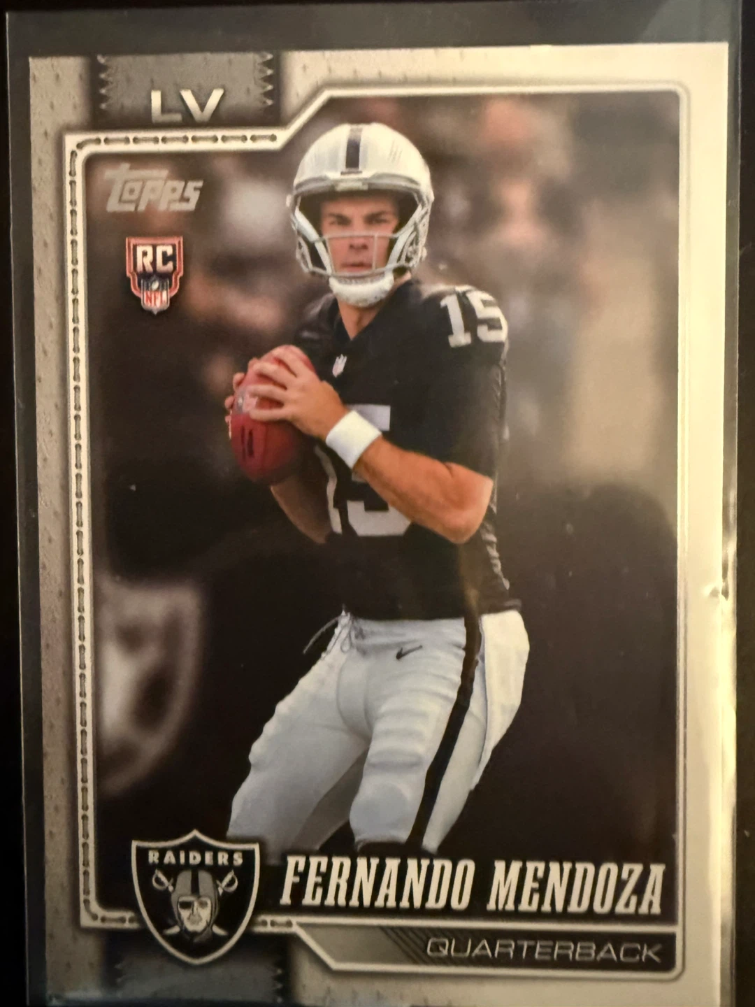 Topps Fernando Mendoza Rookie Card