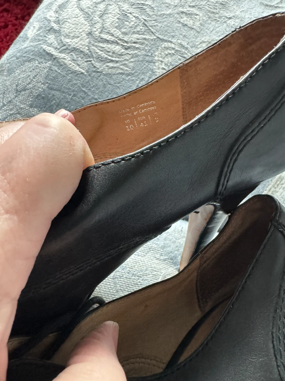 leather heels - photo 3