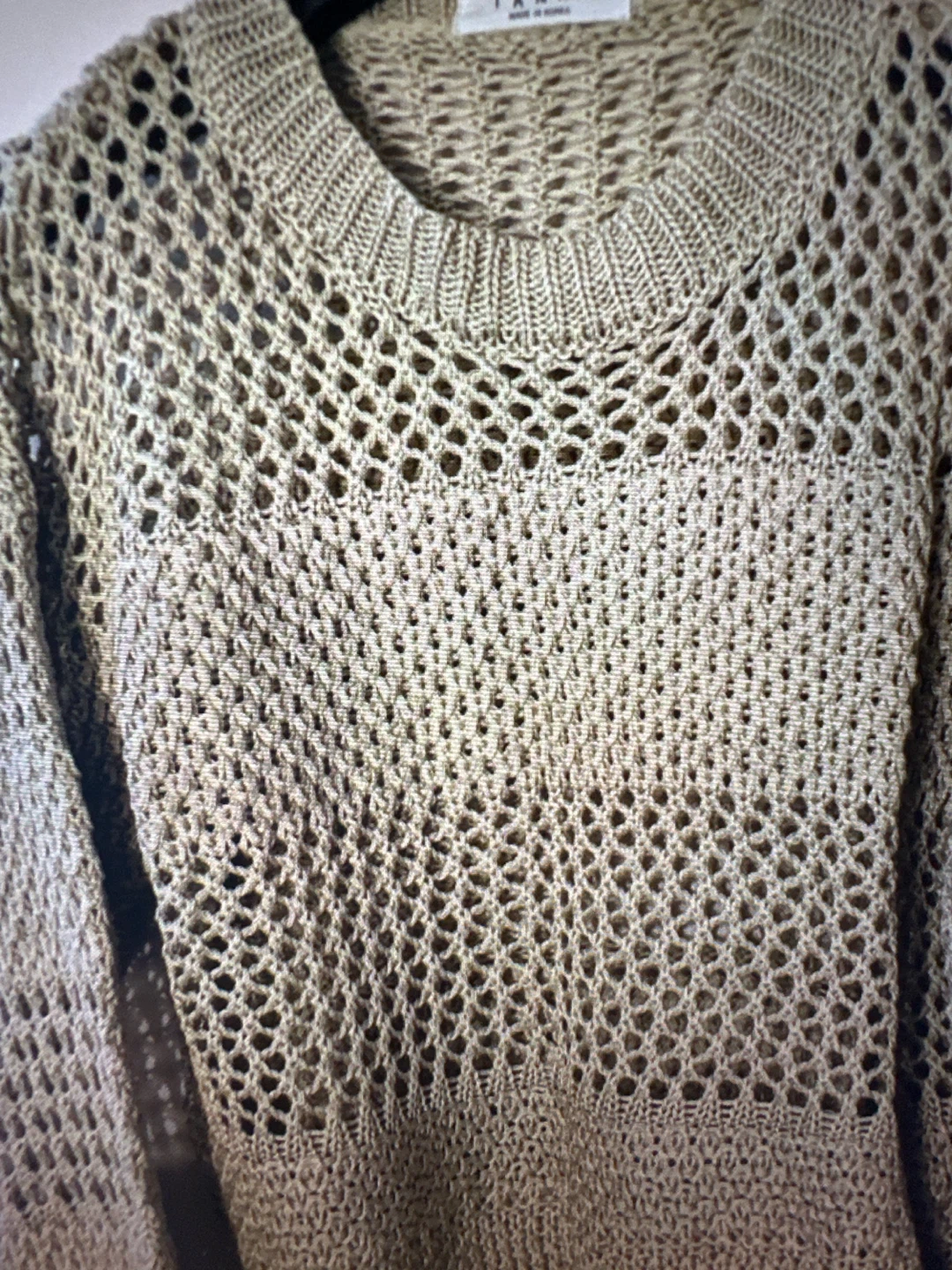 Stylish Crochet Knit Sweater Korean brand - photo 4