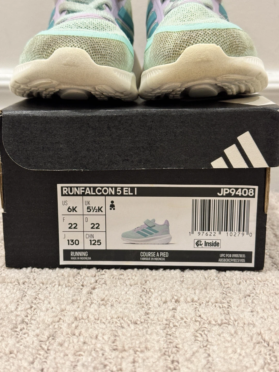 Adidas runfalcon runners shoes toddler 6K