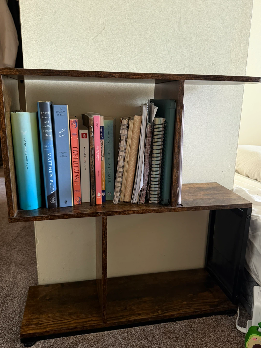 Rustic Wood Bookshelf - photo 4